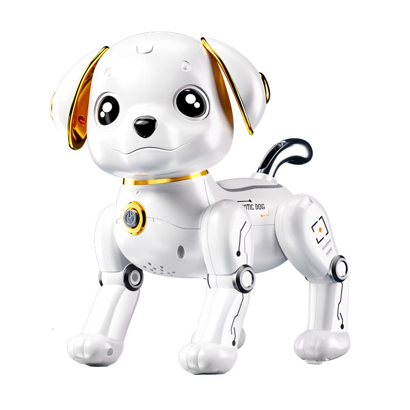 Hot Sale Wholesale Intelligent Ai Programming Remote Control Robot Dog Toys in Plastic Gift Box for Boys and Girls Made of ABS Plastic