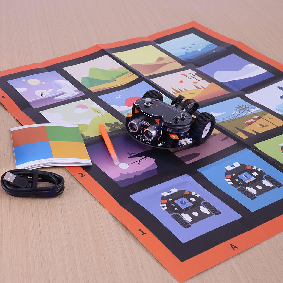 Weeecore Bot Alot Programming Robot Al Voice Coding Lot Drawing Robot for K12 Micropython Stem Toy