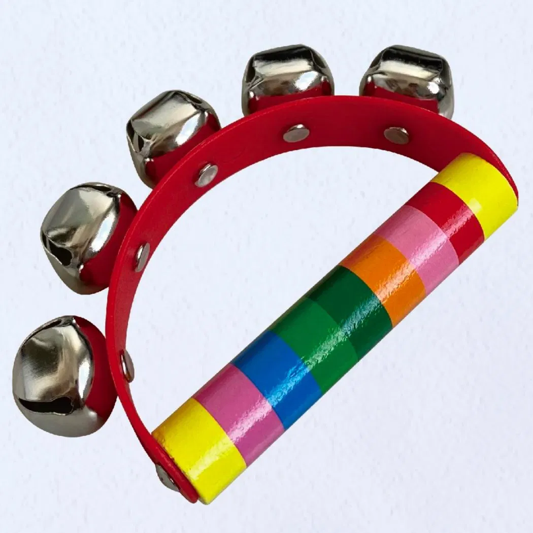 Wooden Rainbow Electric Educational Portable Toddler Musical Instrument Colorful Play Toys Set