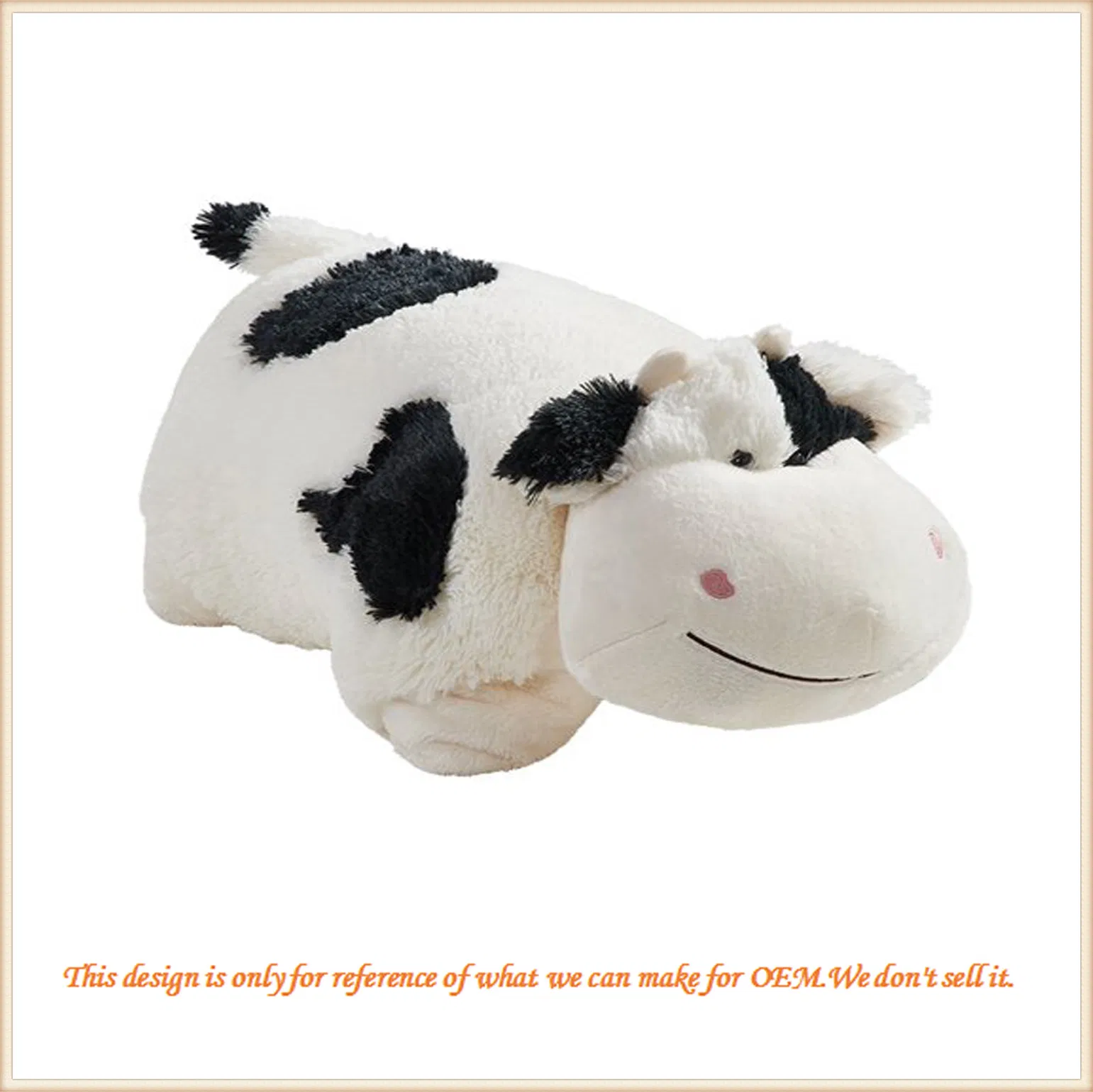 OEM Cute Farm Animal Plush/Soft/Customize Logo/Kids/Children/ Stuffed Toy