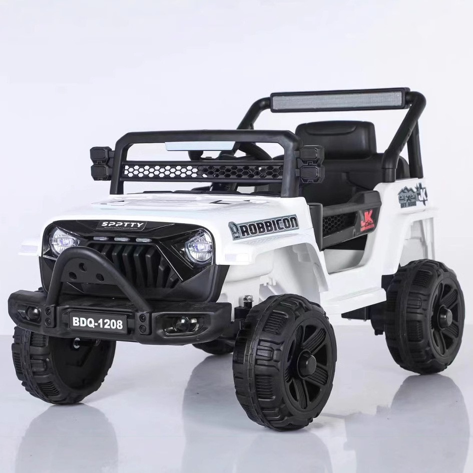 Kid's Electric Four-Wheel Remote Control off-Road Car-Rechargeable Plastic Swing Seat Toy