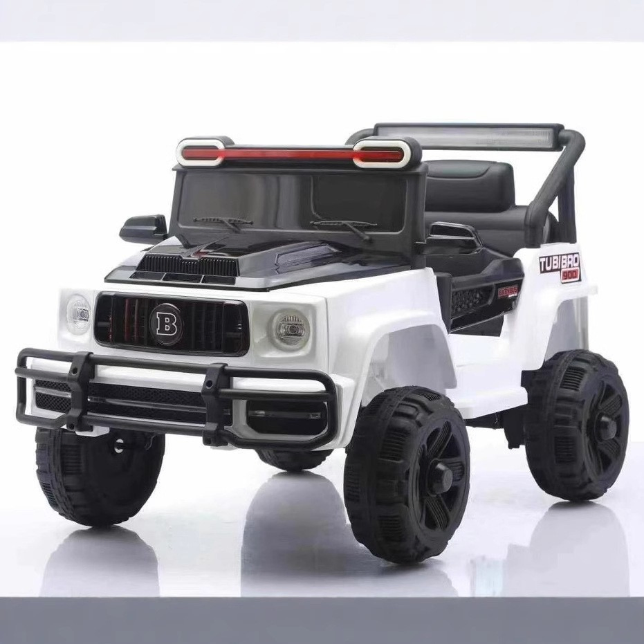 Kid's Electric Four-Wheel Remote Control off-Road Car-Rechargeable Plastic Swing Seat Toy
