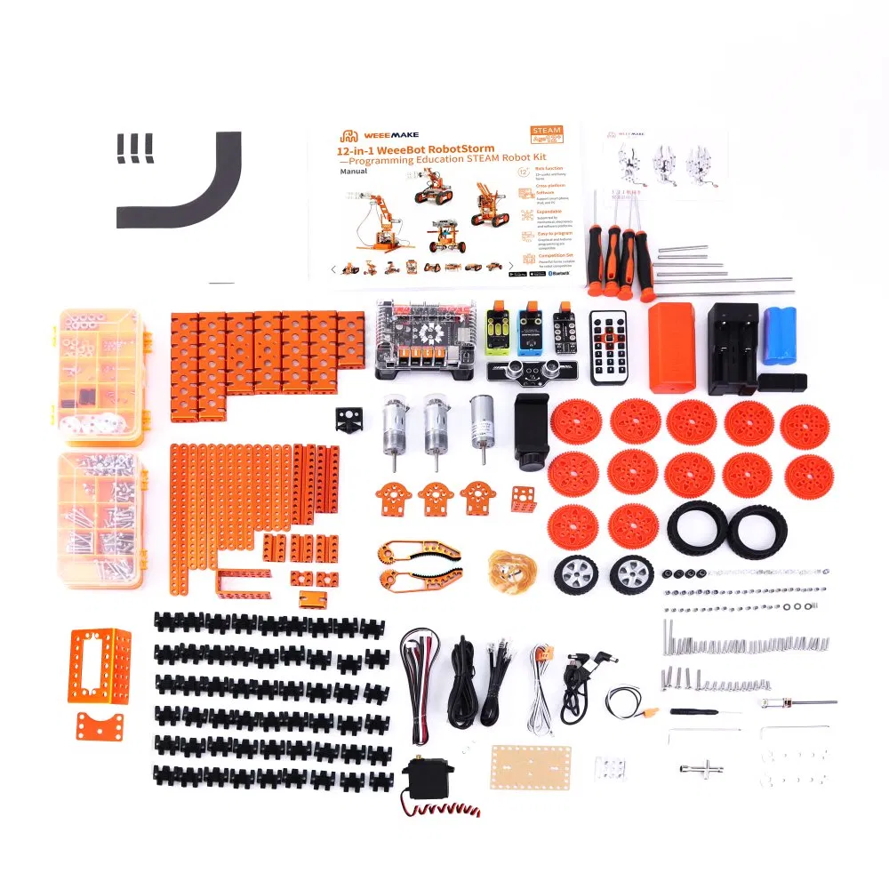 DIY Codings Kid Ai Smart Stem Educational Microbit Robot Kit Teaching Toys for Student