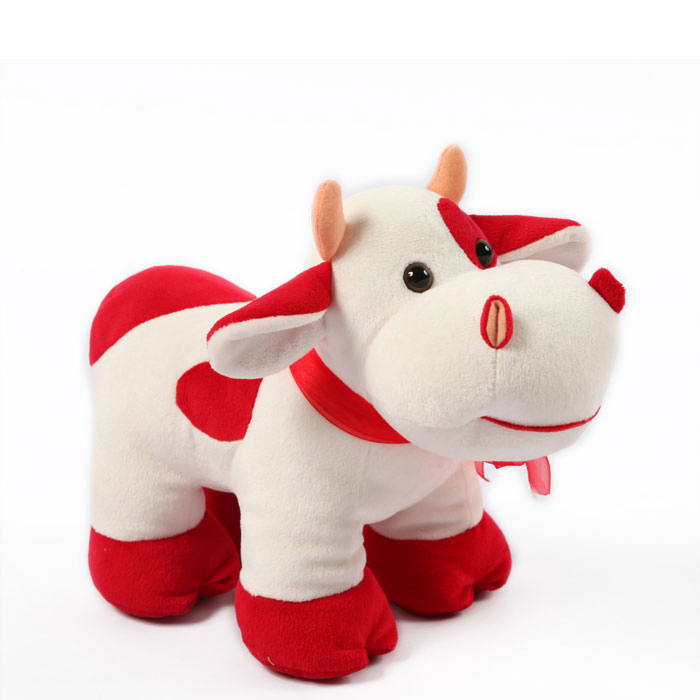 Custom Cuddle Plush Soft Cow Toy for Kids/Children