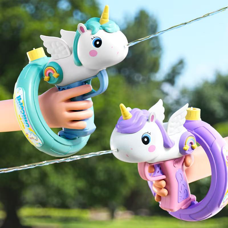 Unicorn Electric Water Gun Toys, Summer Fun Children's Entertainment Water Toys.