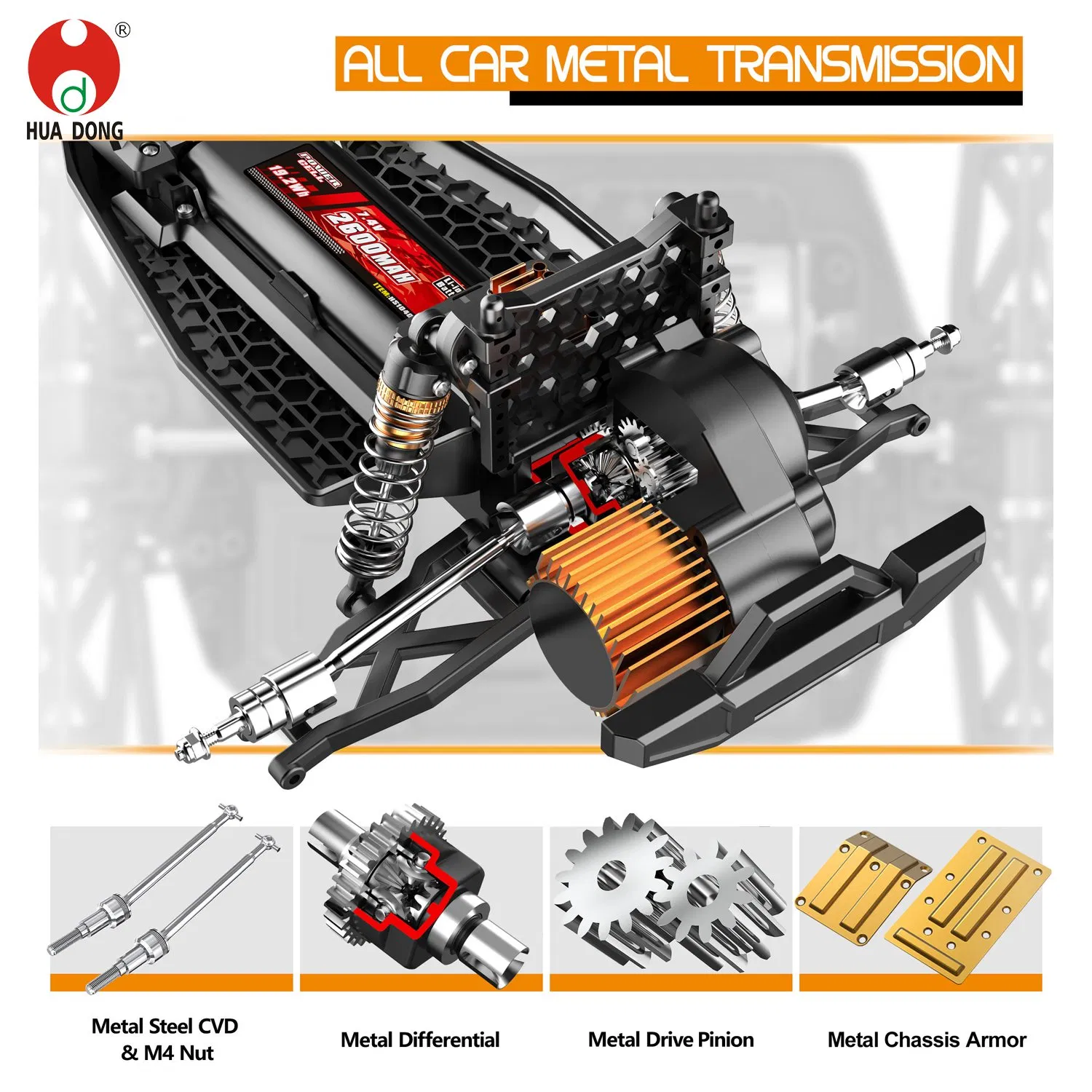 Wholesale Plastic Toys Big Size RC Car 1/10 Scale RC Car Kids Toy High-Speed Motor RC Car Remote Control Racing Car Toy 4WD Electric High-Speed RC Car Toys