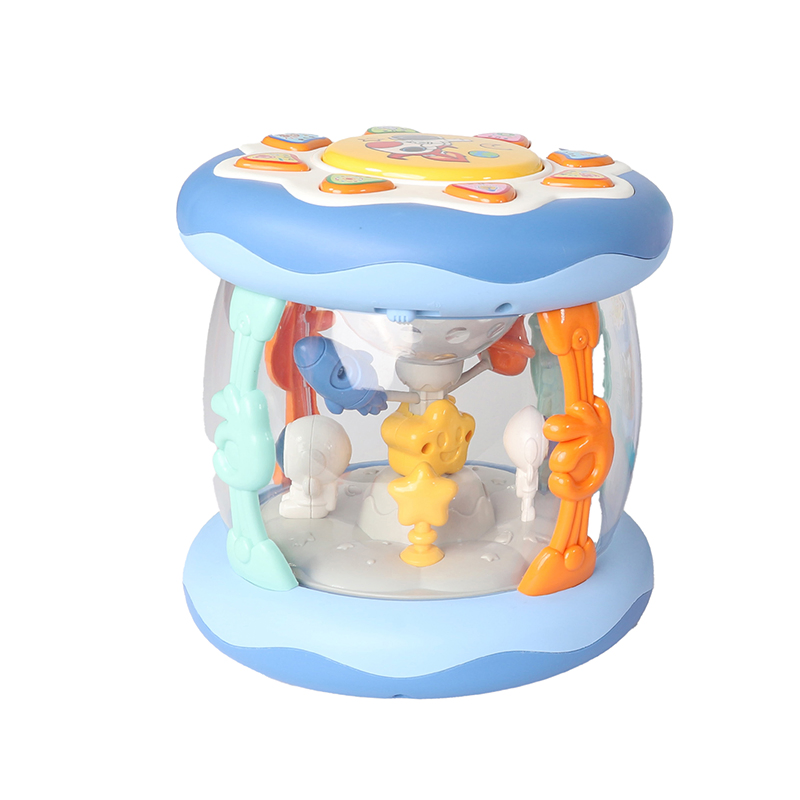 Interactive Ocean Light-up Musical Baby Drum Toy for Toddlers