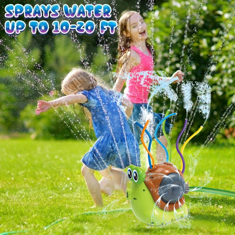 Amazon Wholesale Hot Sell Novelty Water Toy Cute Snail Interaction Toy Baby Plastic Summer Outdoor Beach Toy Children Kid Funny Squize Toy