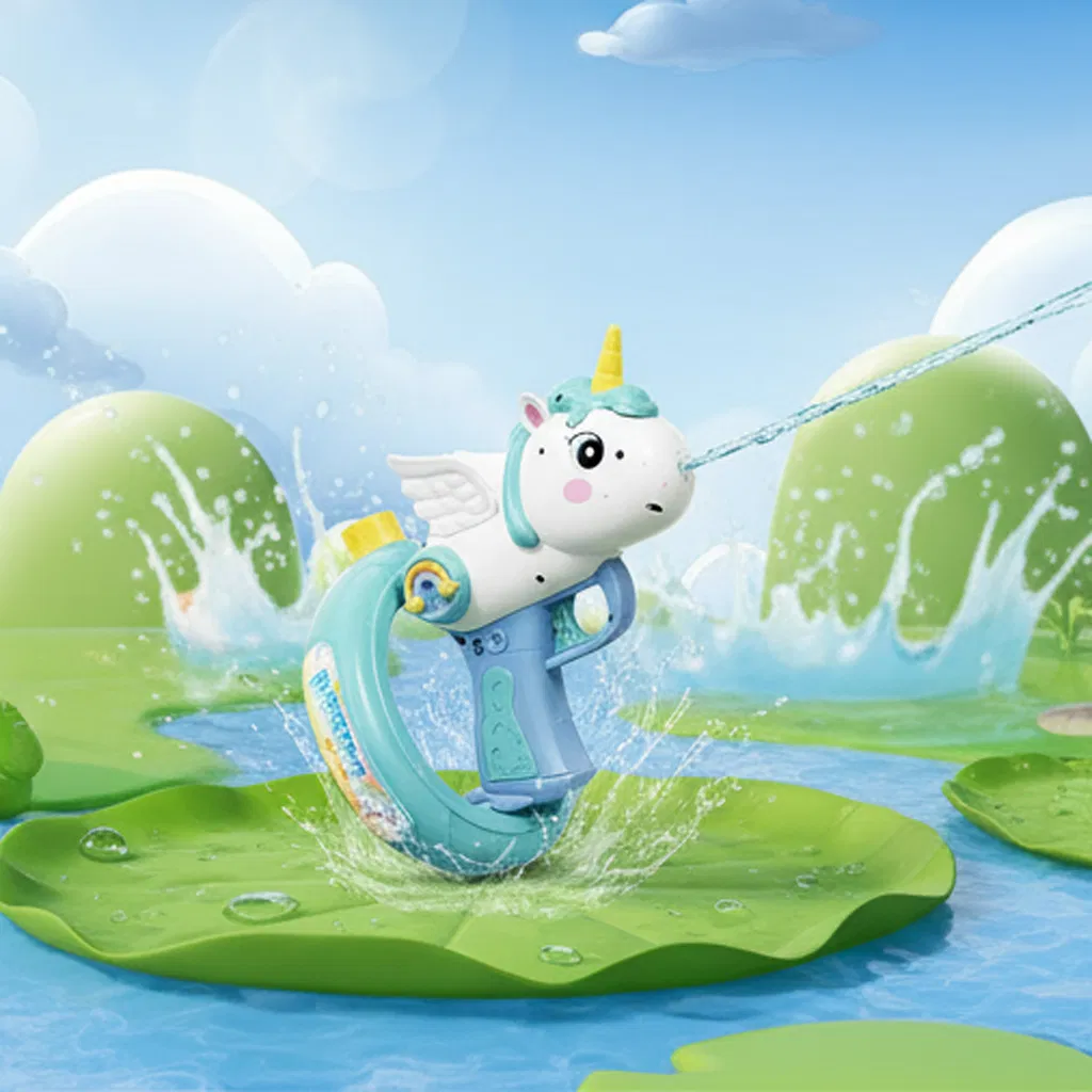 Unicorn Electric Water Gun Toys, Summer Fun Children's Entertainment Water Toys.