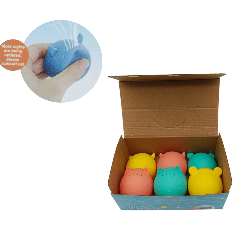 Nolverty Fidge Toy Water Squirtering Ball Soft Material Ball Summer Toys