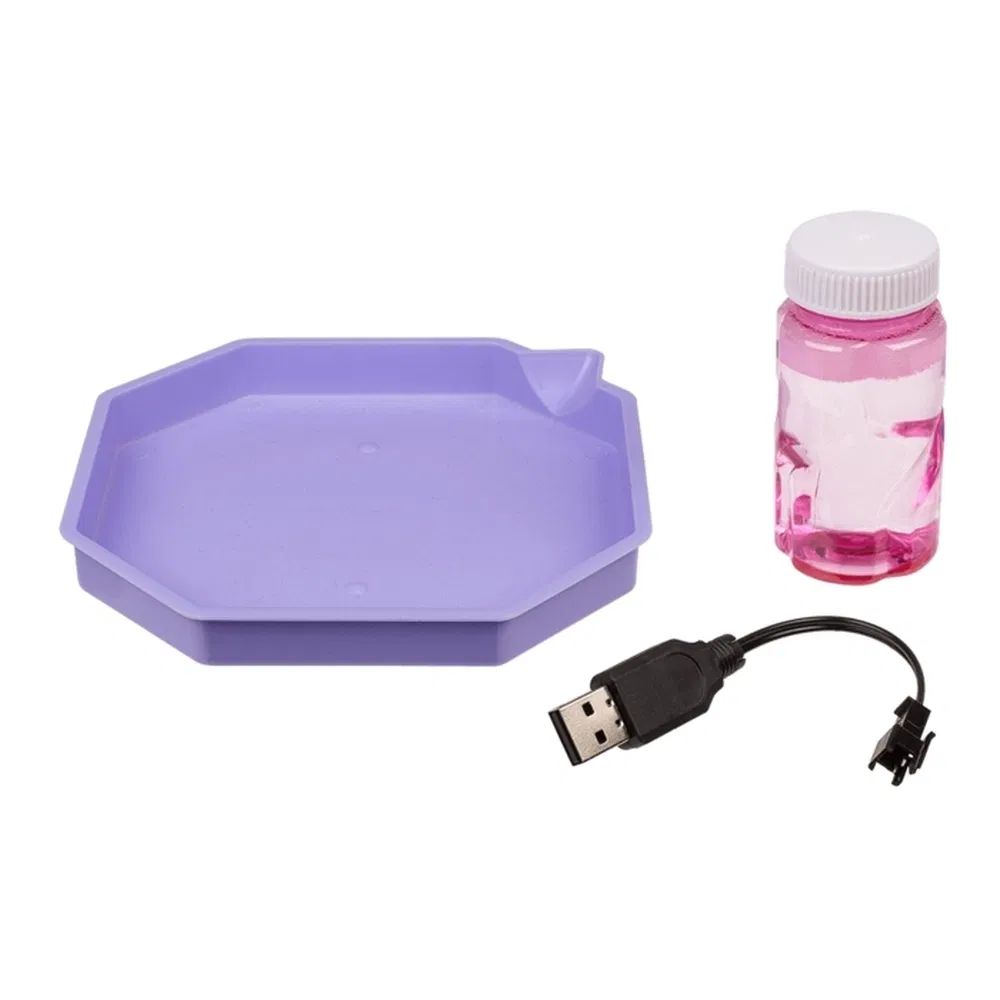 1200mAh Rechargeable Bazooka Bubble Machine Toy for Summer Garden Fun