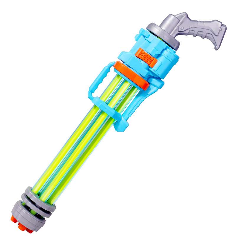 New Summer Water Gun Large Size Beach Children Pull-out Five-Hole Large-Capacity Water Toy