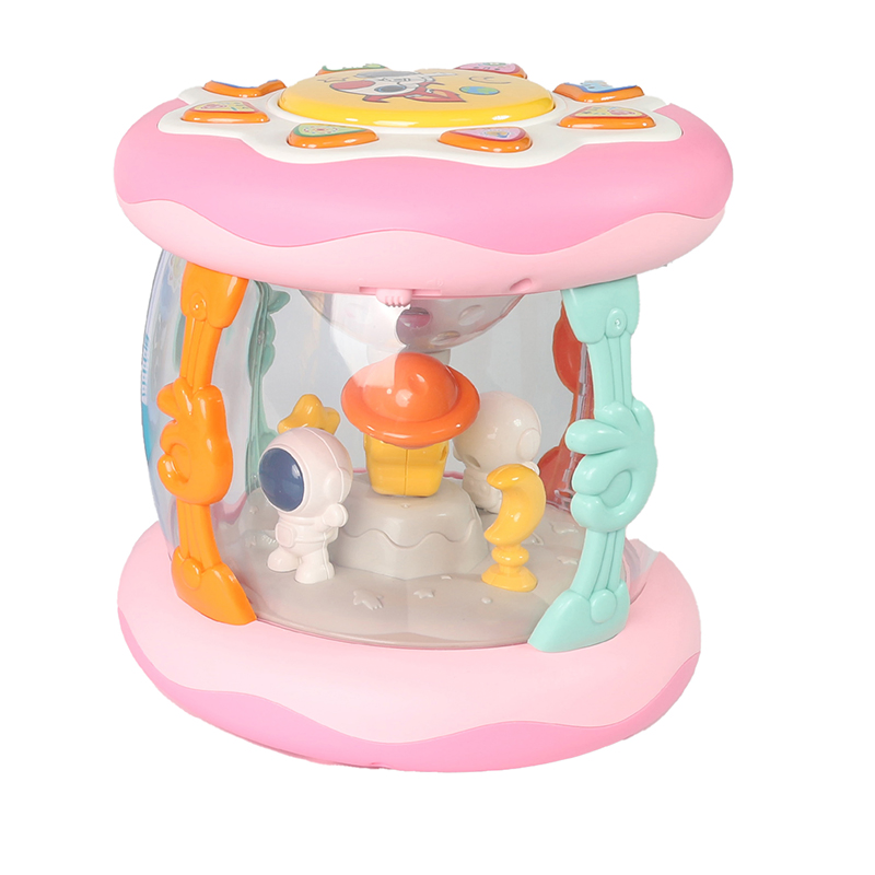 Interactive Ocean Light-up Musical Baby Drum Toy for Toddlers