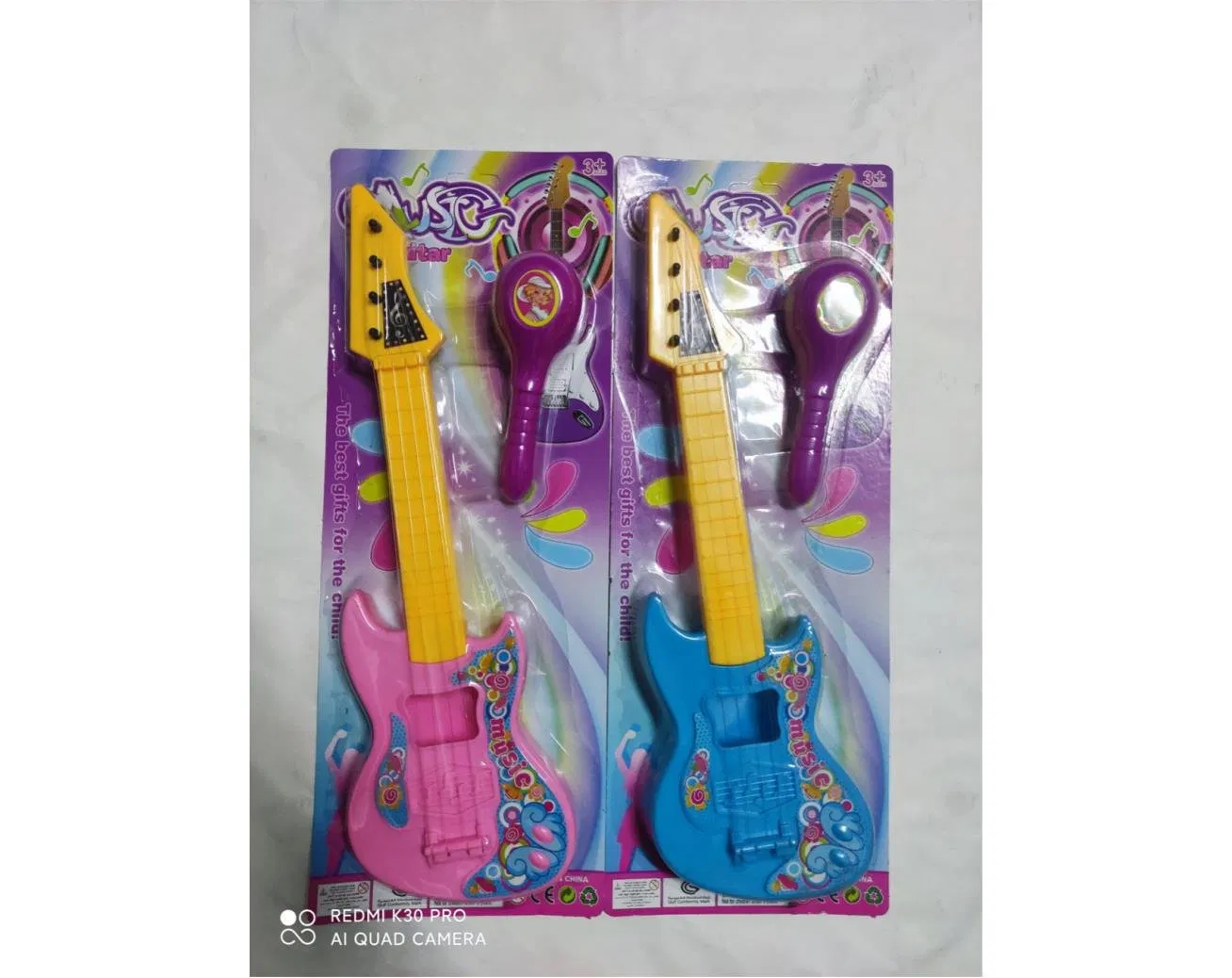 Electric Kids Guitar Toy Plastic Mini Toy Musical Instruments Guitar Toys