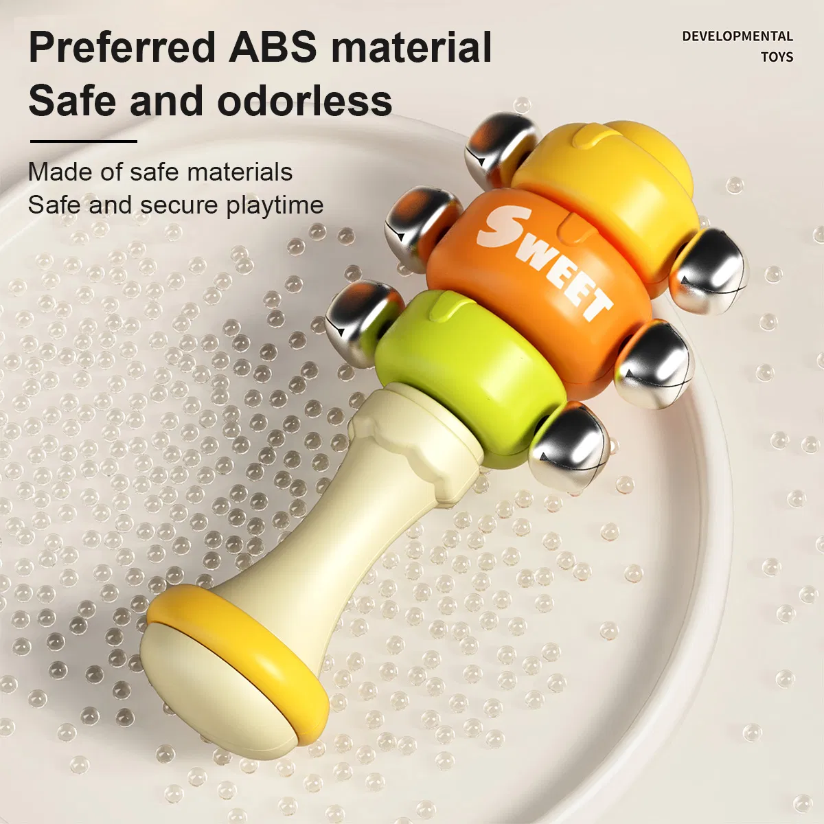 Educational Baby Toys Musical Instruments Drum Trumpet Baby Rattle for Newborn