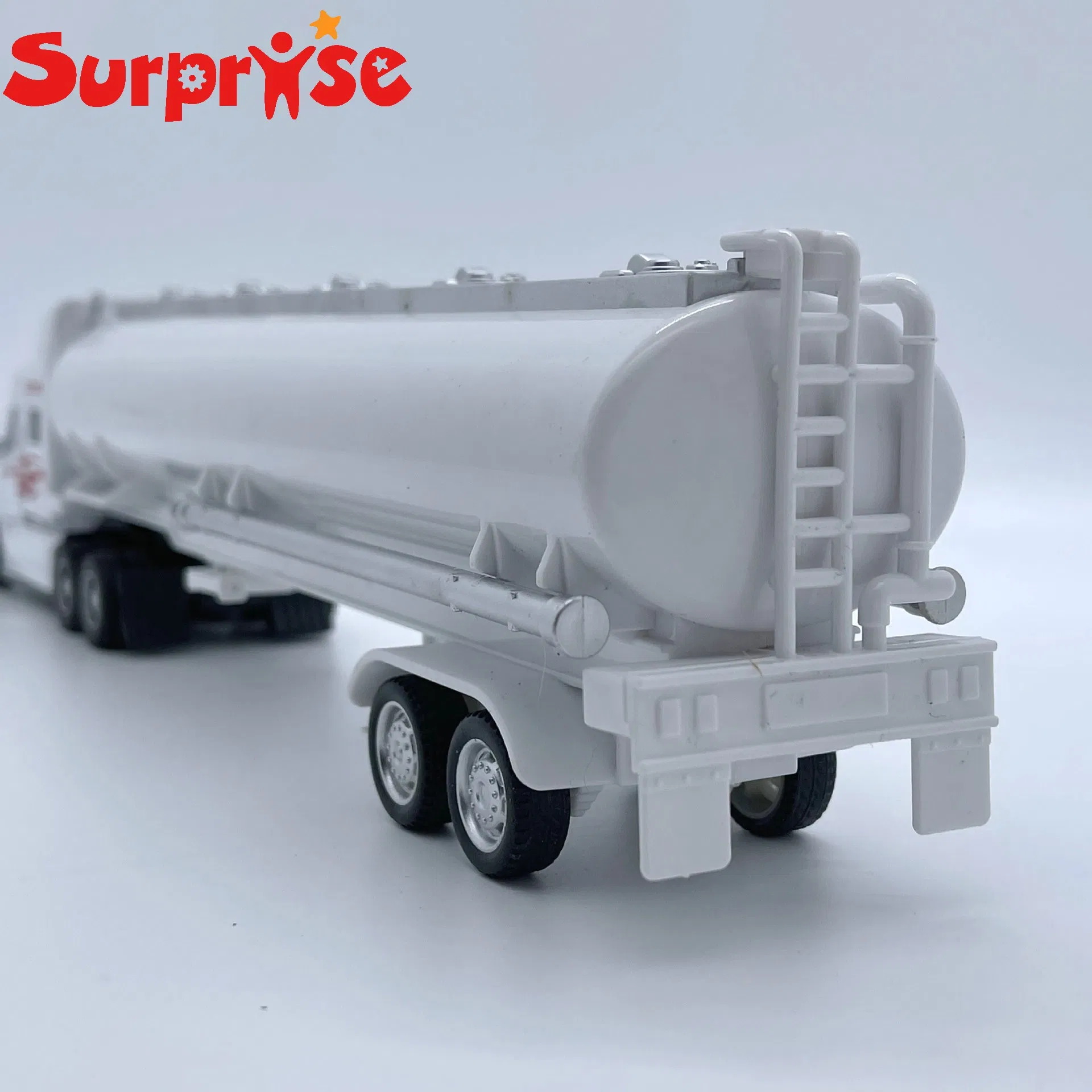 OEM/ODM 1: 48 Scale 34.5cm American Oil Tanker Alloy Car Model Alloy Large Gasoline Vehicle Promotion Gift Toy