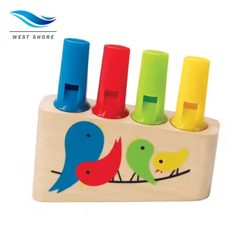 High Quality Kid Plastic Toy Pan Flute Musical Toys Educational Instrument