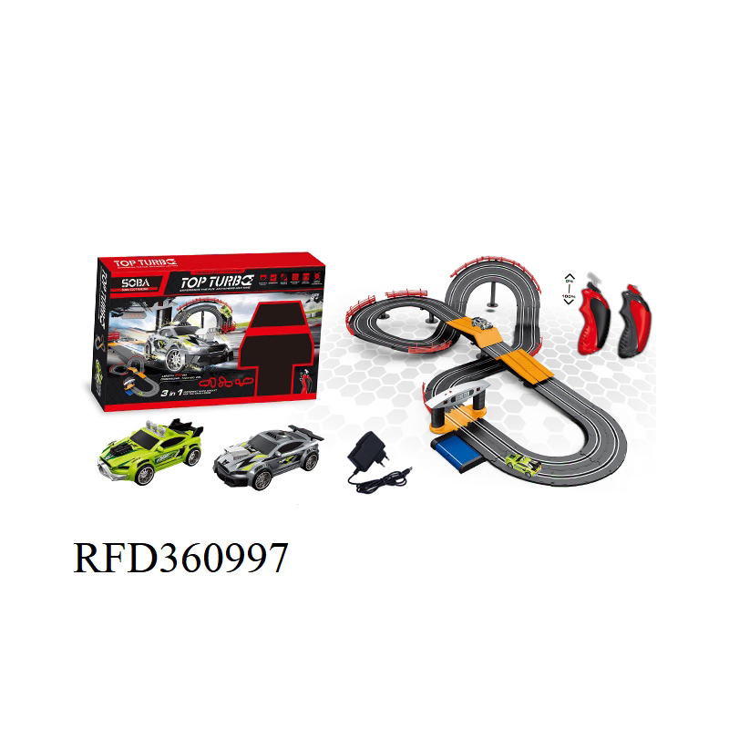 New Product Track Toy Electric RC Track Racing Slot Car Vehicle Toy