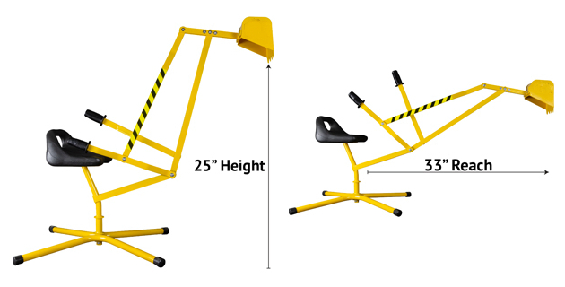Kids Digger Friction Toy Vehicle Educational Car Toy Attractive Construction Chindren