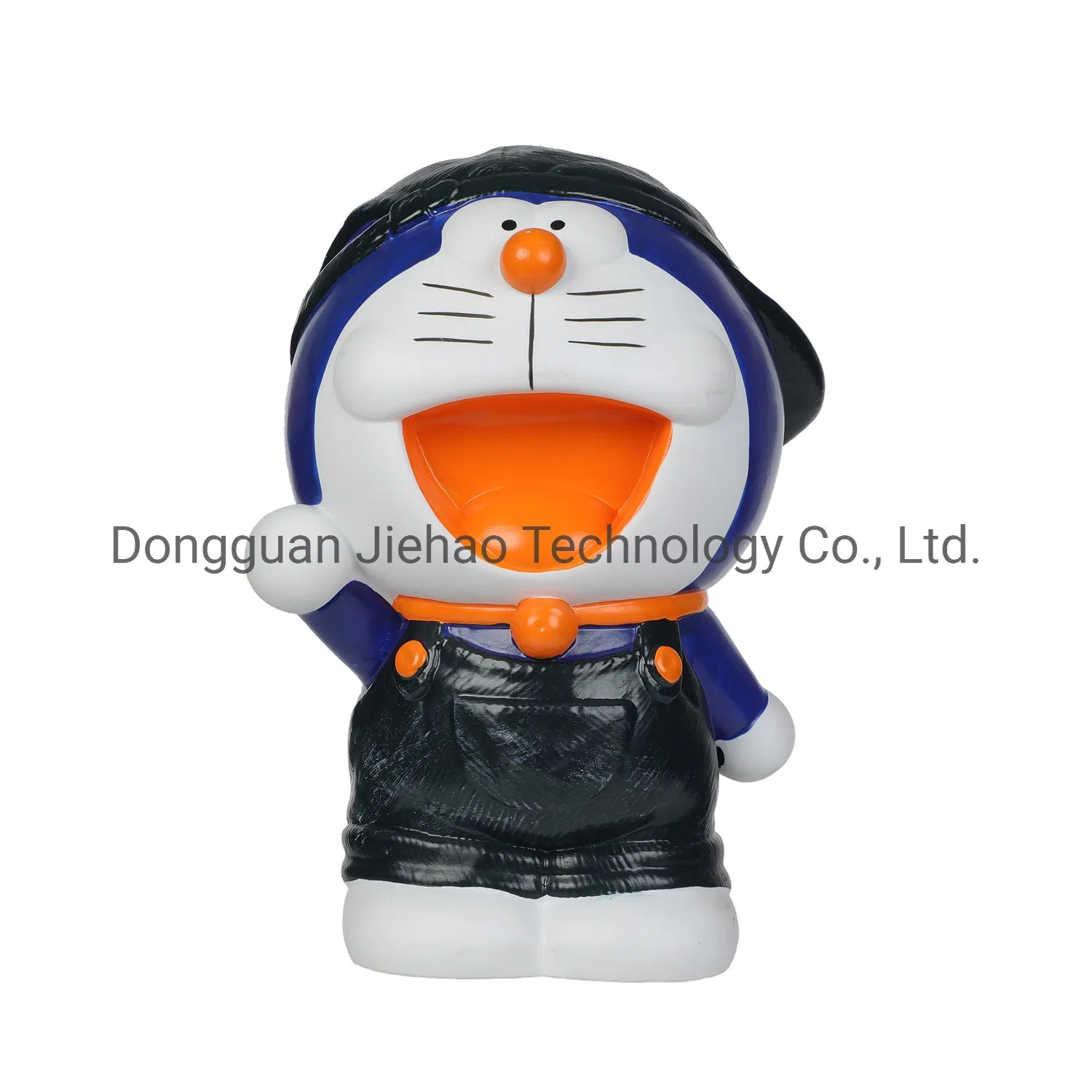 Plastic Boy Bank in Gift Box Coin Money Storage