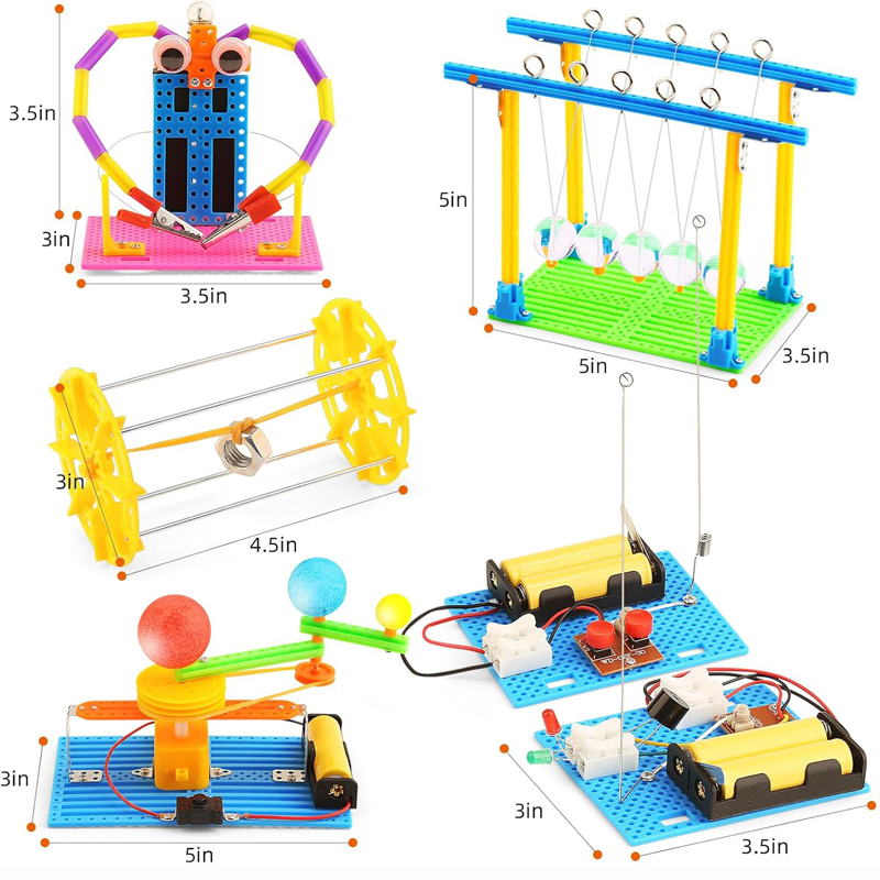 Stem Toys Projects Educational Electric Intelligence Robot Science Kits