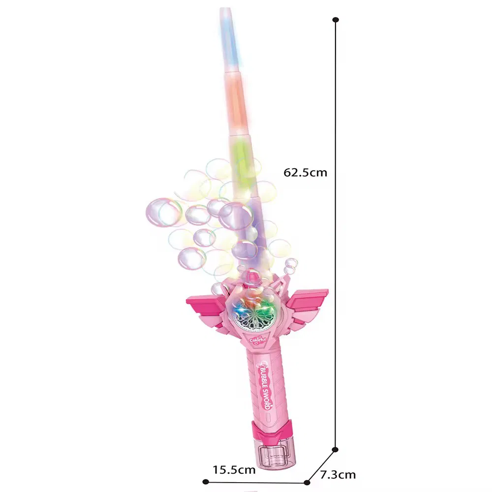 Xinbo Hot Sale Summer Automatic Handheld Electric Outdoor Bubble Gun Sword Toy with Light