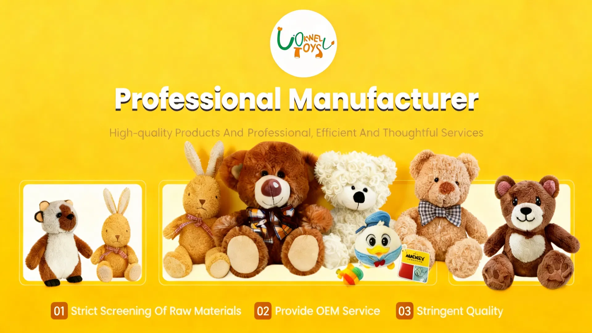 Farm Animal Plush Toy